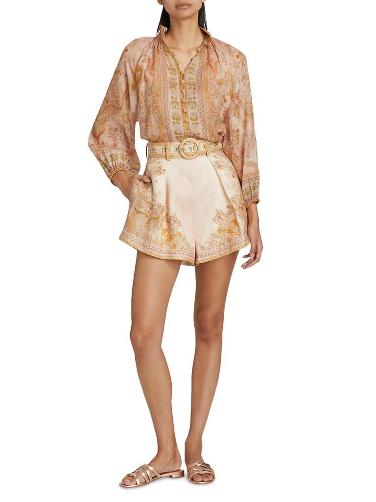 Zimmermann Acacia Paisley Billow Blouse 2