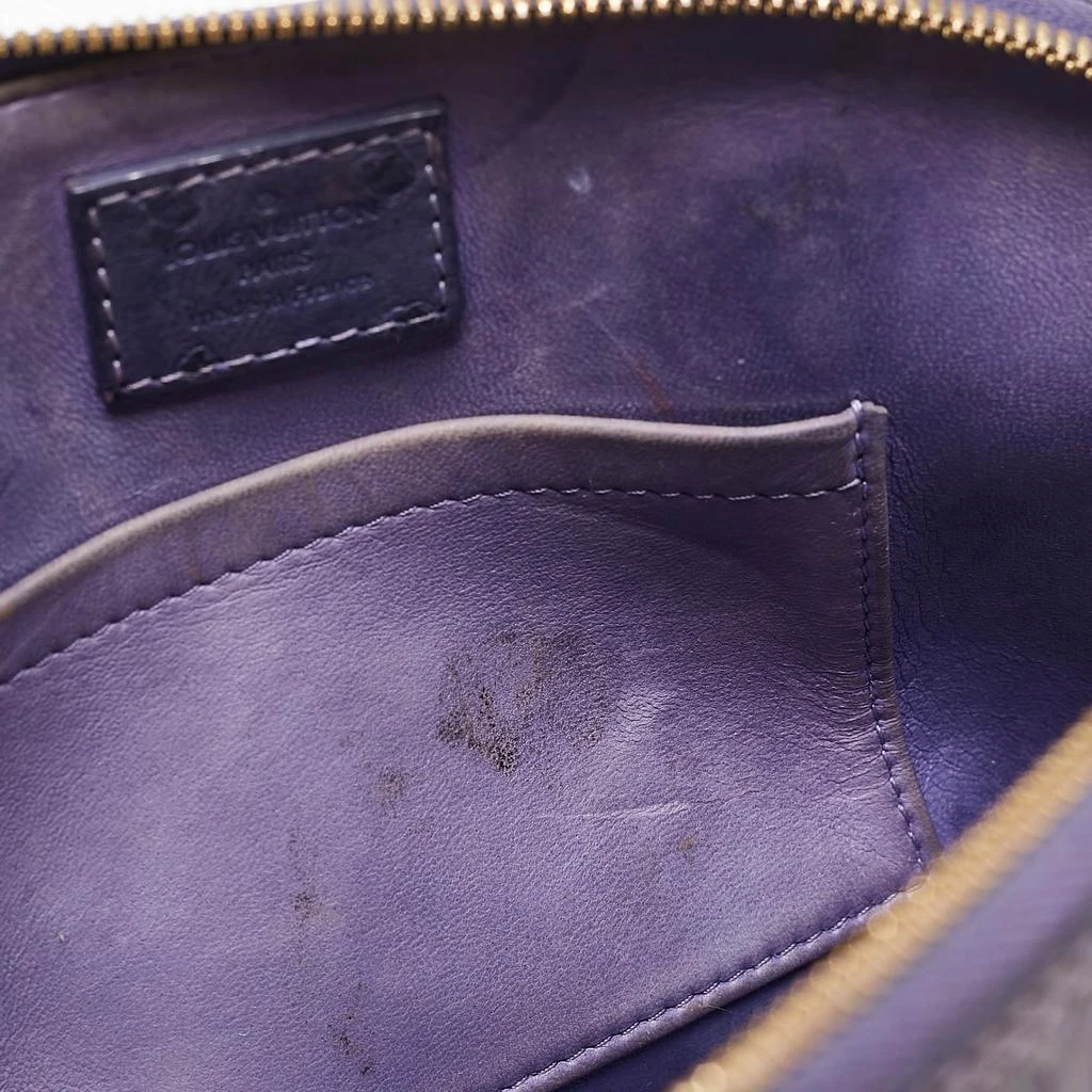 Louis Vuitton Louis Vuitton Purple Ostrich Alma BB Bag 13