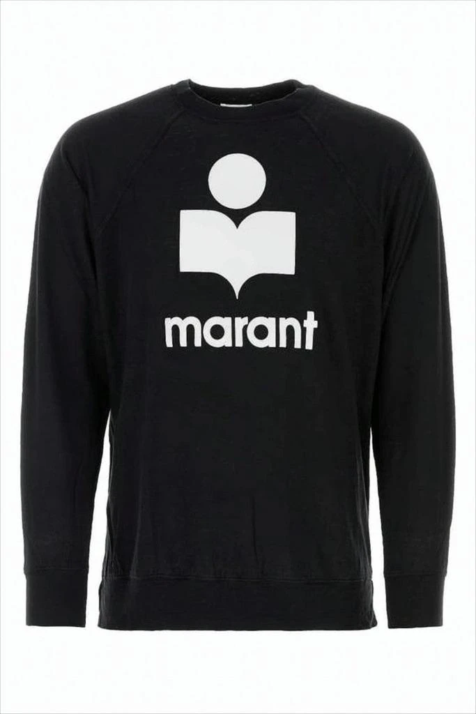 Isabel Marant Long-Sleeve T-Shirt with Bold Graphic Print