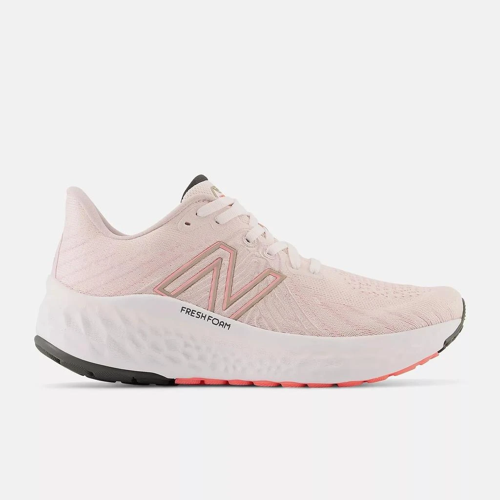 New Balance Women's Fresh Foam X Vongo V5 Running Shoes - B/medium Width In Washed Pink W/grapefruit 1