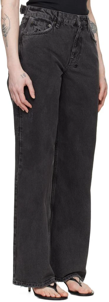 Ksubi Black Low Rider Carpenter Jeans 2