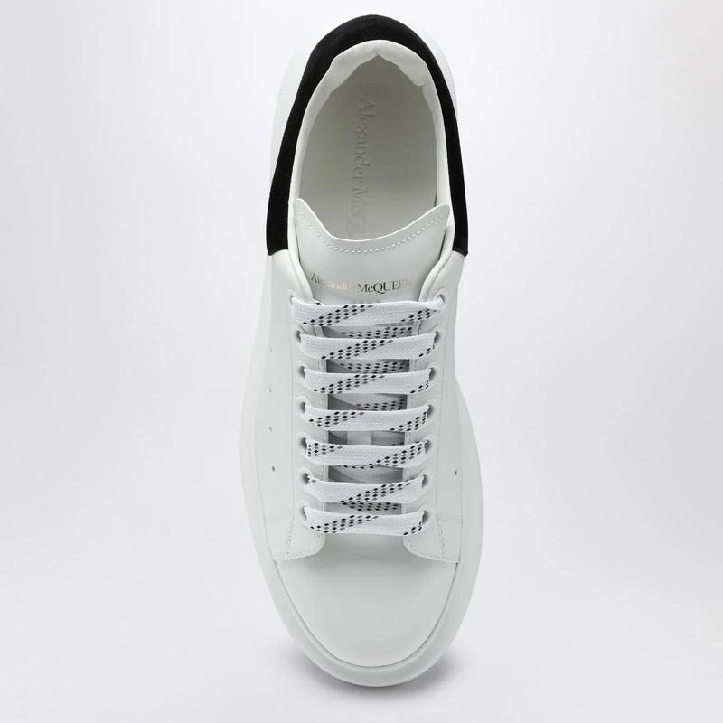 Alexander McQueen White and black Oversized sneakers 3