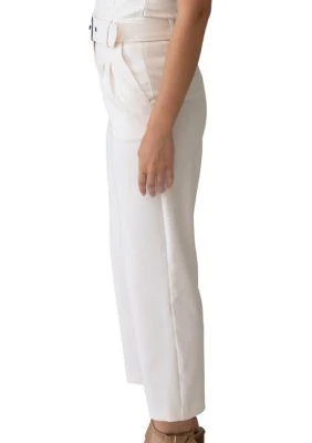 Adrienne Landau Onyx Landau Onyx Womens Slim Crepe Pants 3