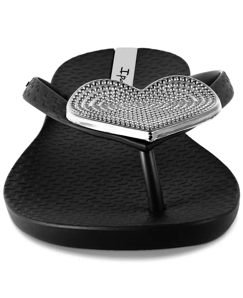 Ipanema Women's Wave Heart Sparkle Flip-flop Sandals 4
