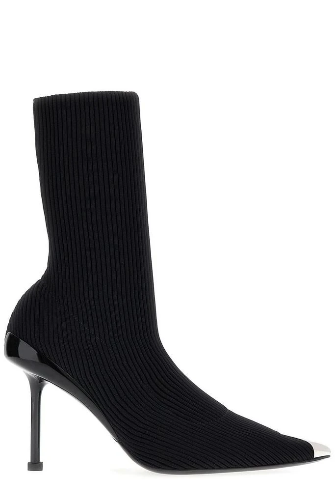 Alexander McQueen Alexander McQueen Slash Pointed-Toe Ankle Boots 1