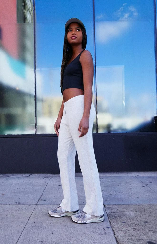 John Galt Heather Grey Kiera Low Rise Sweatpants 1