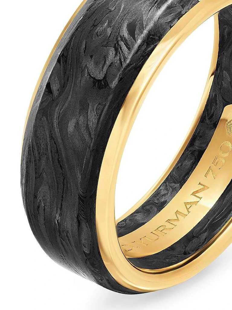 David Yurman Streamline Band Ring in 18K Yellow Gold 5