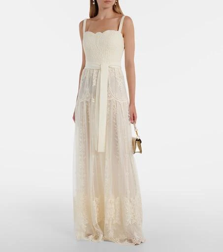 lost in flowering fields embroidered mesh maxi dress in black Field Of Dreams Maxi Dress