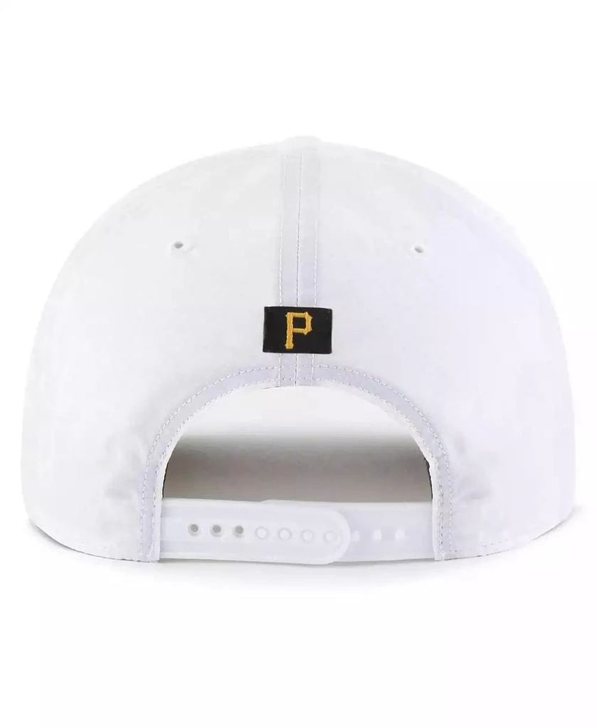 47 Brand Men's White Pittsburgh Pirates Brrr Fairway Hitch Adjustable Hat 2