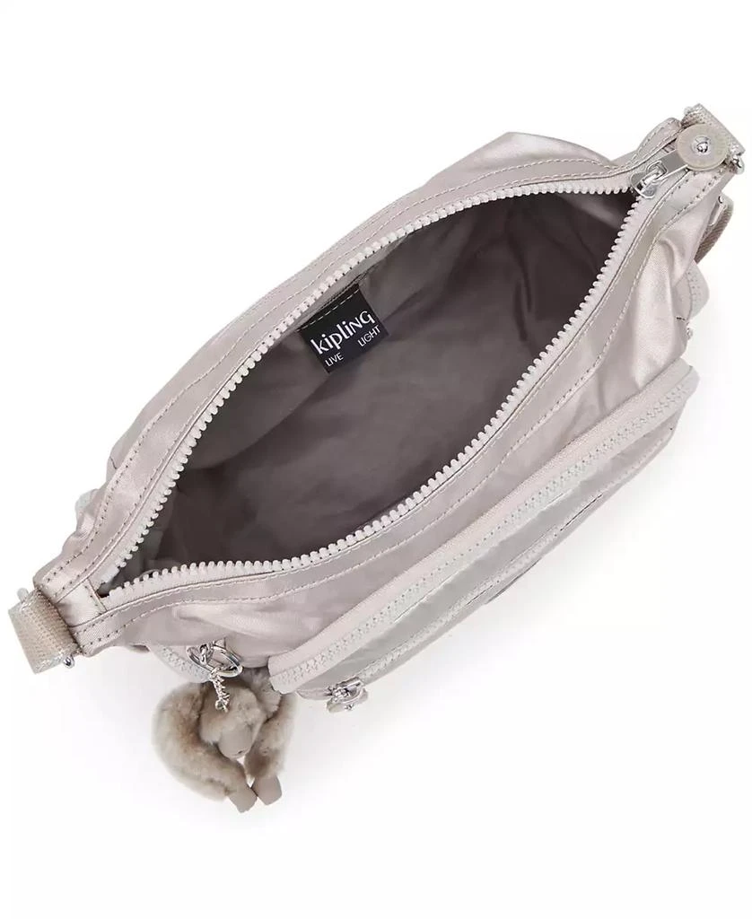 Metallic Kipling Gabbie Small Crossbody Bag Kipling Metallic Glow