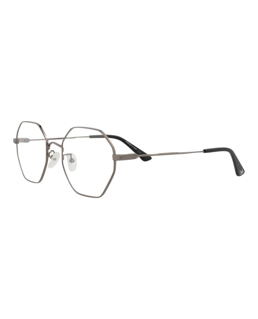 Alexander McQueen Square-Frame Metal Optical Frames