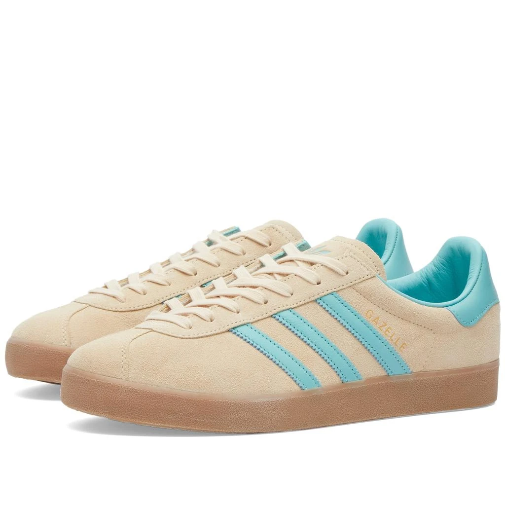 adidas gazelle silver green womens Gazelle 85 Shoes IE2166