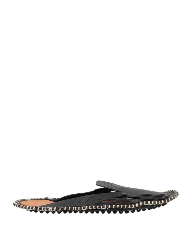 MAISON MARGIELA Black Lace-Up Slides - Sandals - BeyondStyle