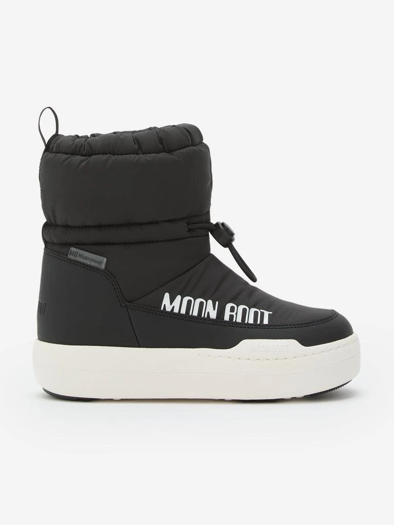 Moon Boot Moon Boot Kids JR Park Tube Mid WP Boots in Black