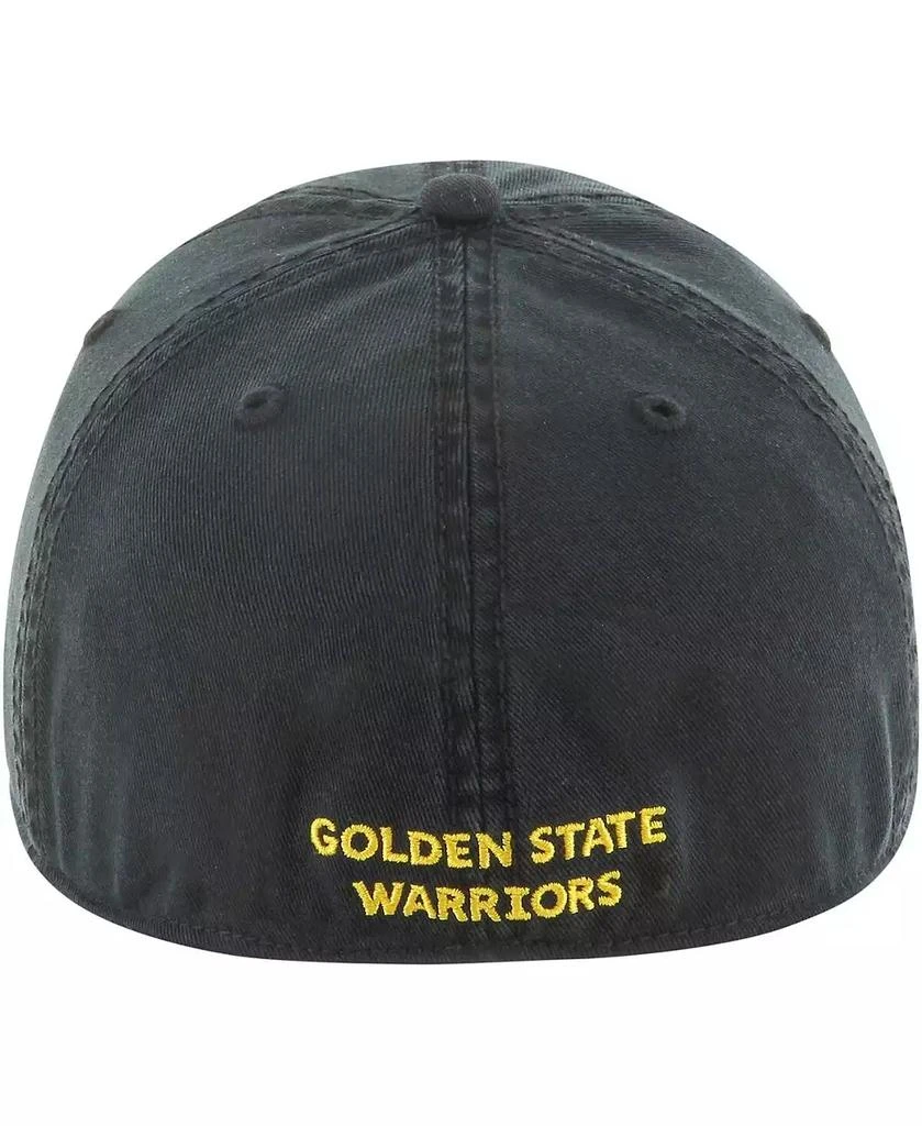 47 Brand Men's Black Golden State Warriors Classic Franchise Fitted Hat 2
