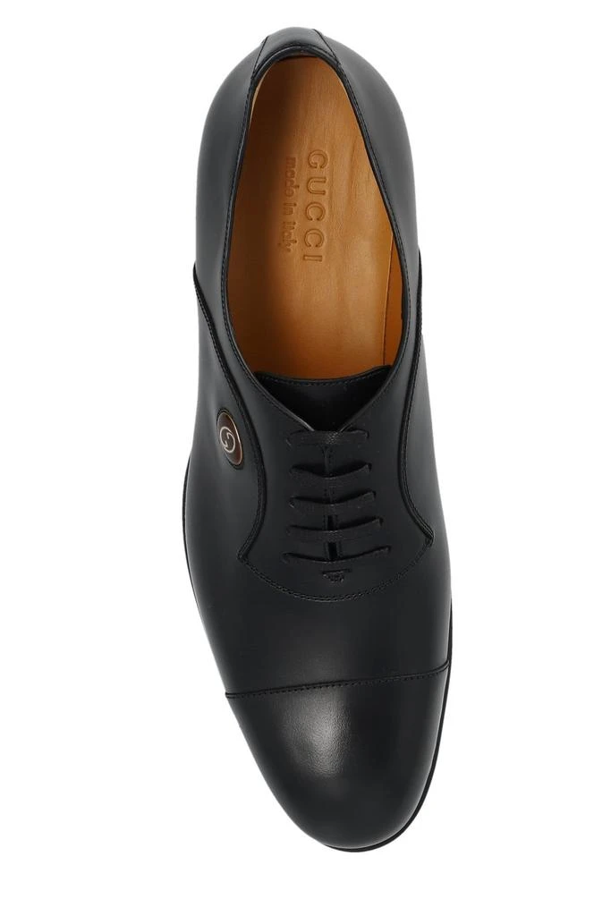 Gucci Gucci Logo Plaque Derby Shoes 4