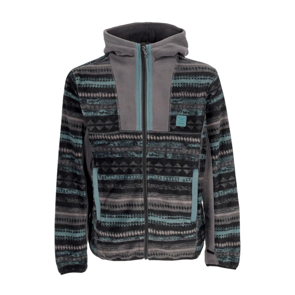 Iriedaily Scopian Men's Fleece Jacket Zip Hoodie Anthracite