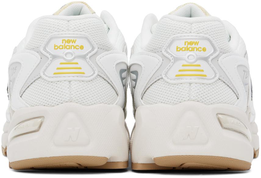 New Balance White 725V1 Sneakers