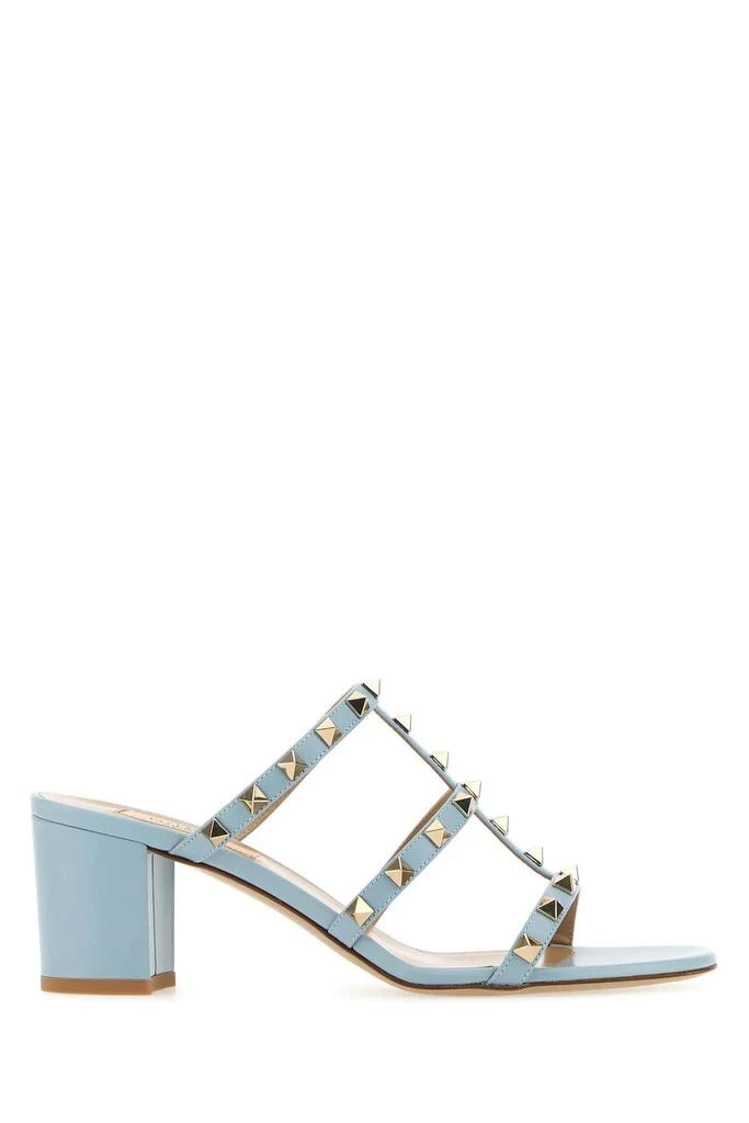 Valentino Leather Rockstud Mules 1