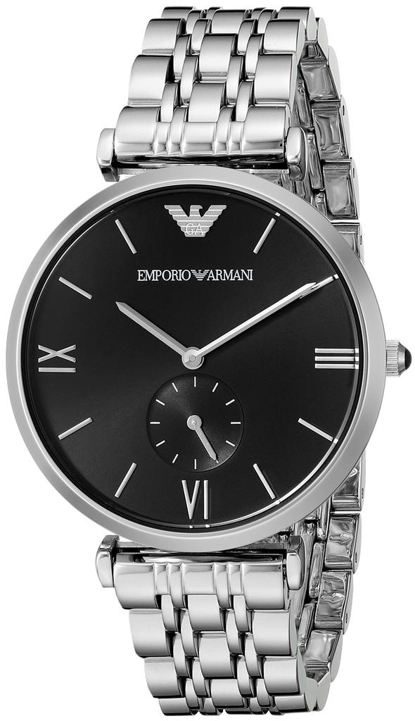 Emporio Armani Retro Stainless Steel Mens Watch