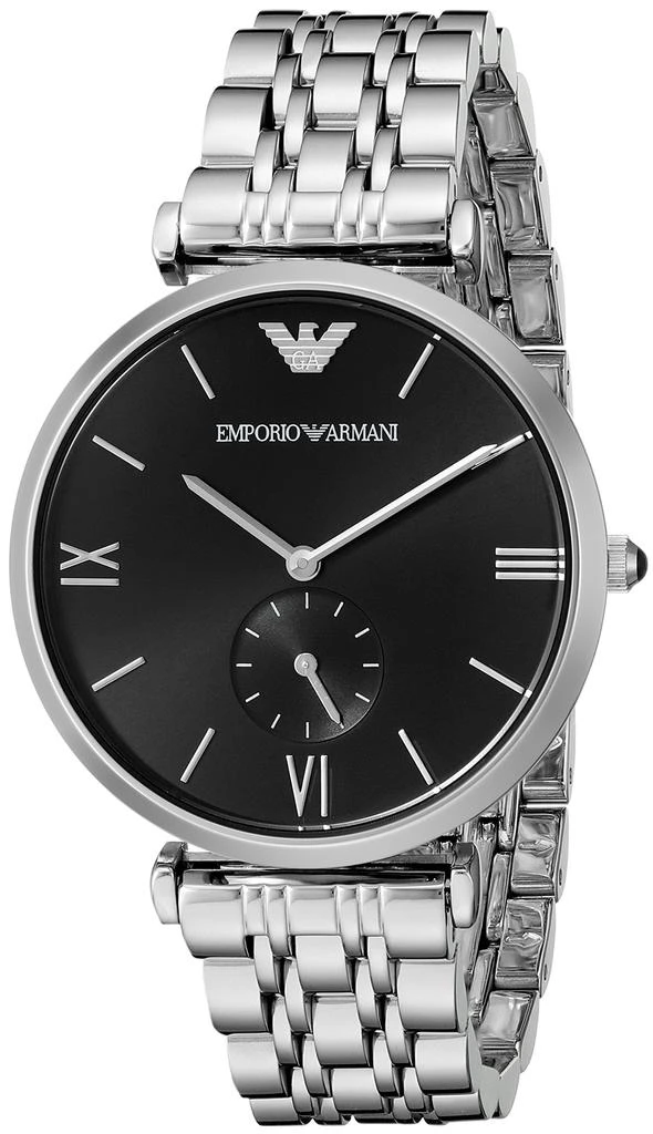 Emporio Armani Retro Stainless Steel Mens Watch 2
