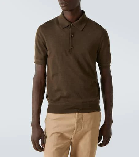 Tom Ford Cashmere and silk polo shirt 3