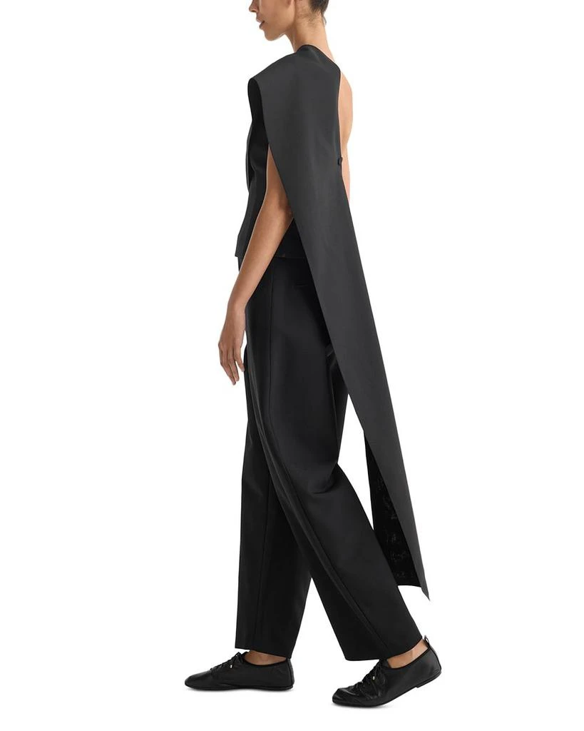RÓHE One Shoulder Cape Top 7