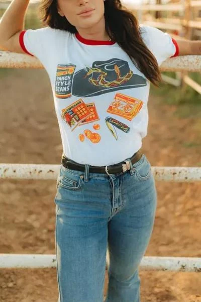 Feels So Good Feels So Good Night Beans Ringer T-Shirt 2