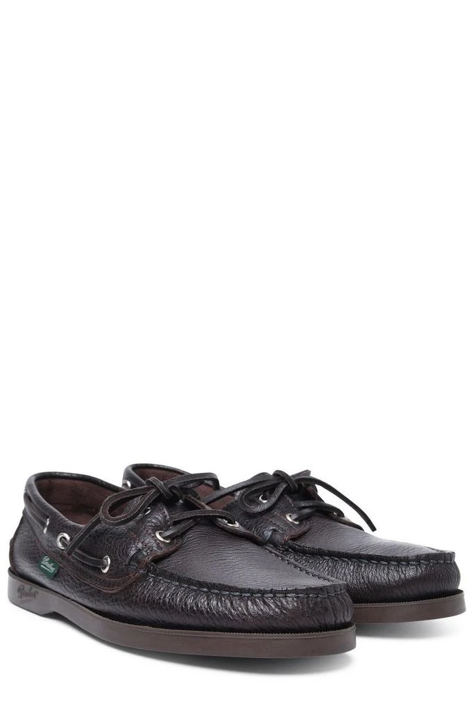 Paraboot Paraboot	Logo Patch Lace-Up Loafers 3