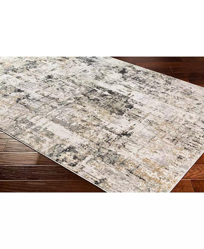 Surya Quatro QUA-2300 Medium Gray 7'10" x 10'3" Area Rug