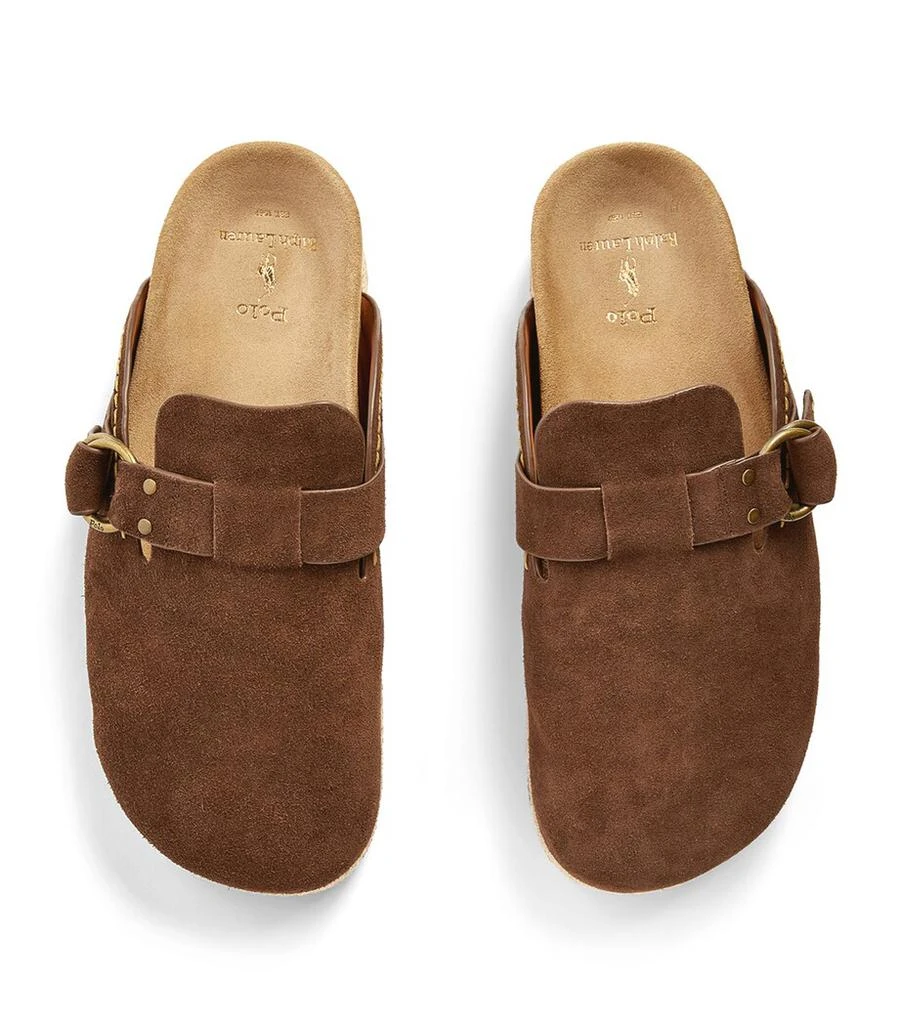 Ralph Lauren Suede Turbach Clogs 2