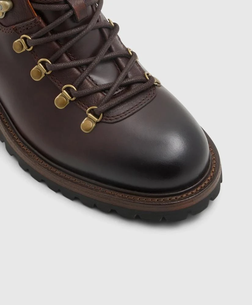 Brooks Brothers Leather Hiking Boots 4