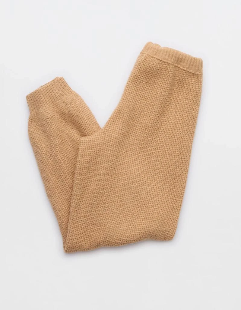 Aerie Aerie CozyUp Waffle Jogger 4