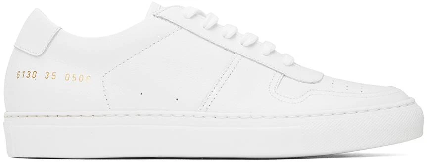 Common Projects White BBall Classic Low Sneakers 1