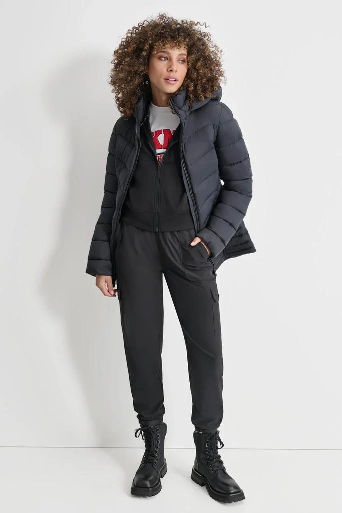 DKNY LIGHTWEIGHT PUFFER JACKET 4