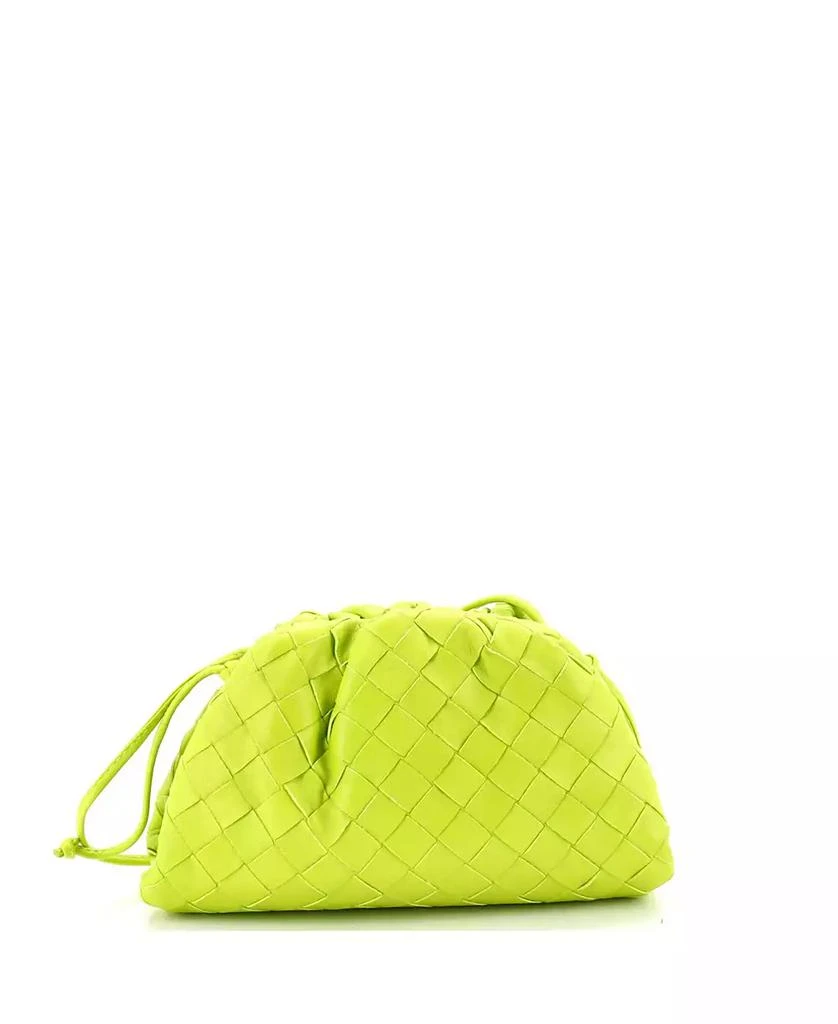 Pre-Owned Bottega Veneta Mini The Pouch Intrecciato Nappa