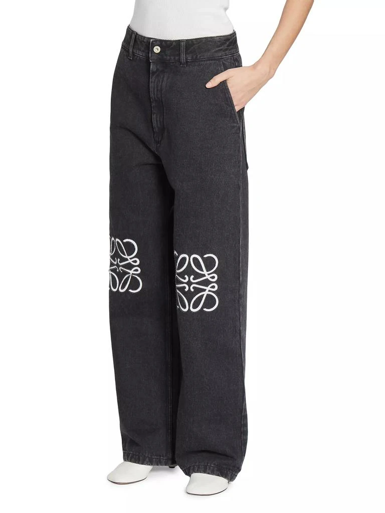 Loewe Anagram Baggy Jeans 4