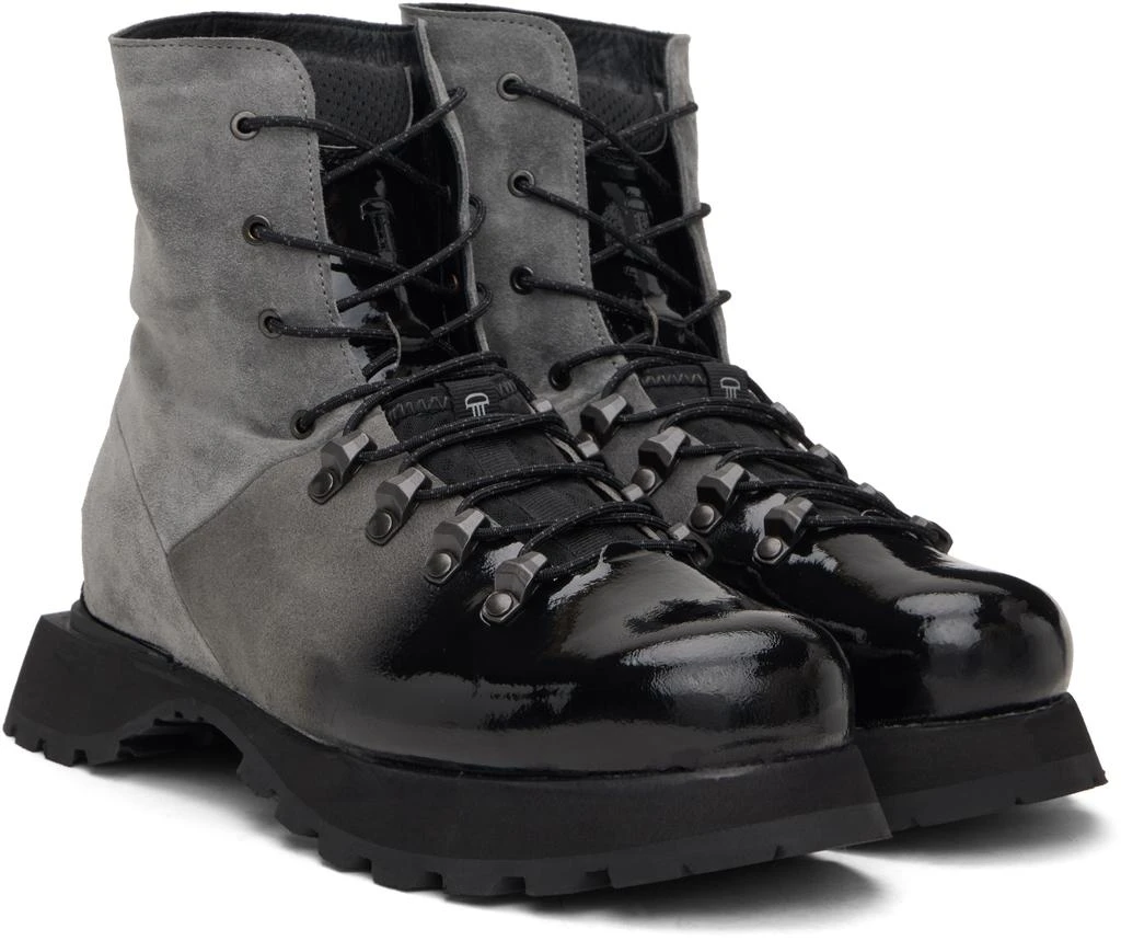 Demon Gray Poyana High Boots 4
