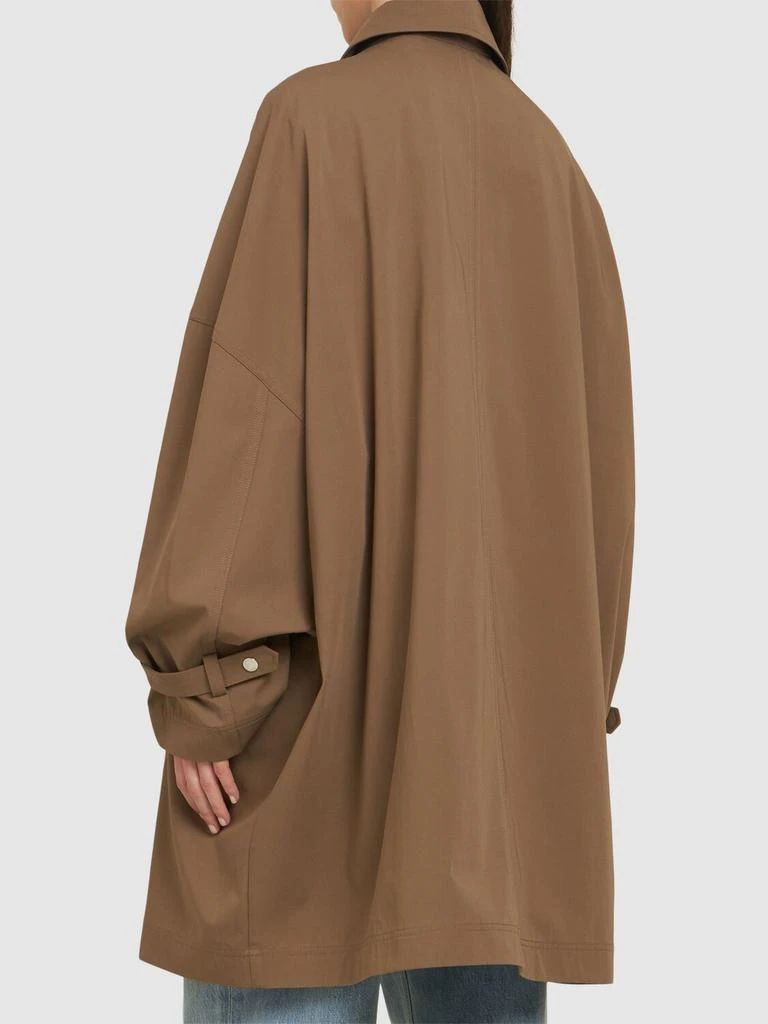 Totême Oversize Organic Cotton Trench Coat 3