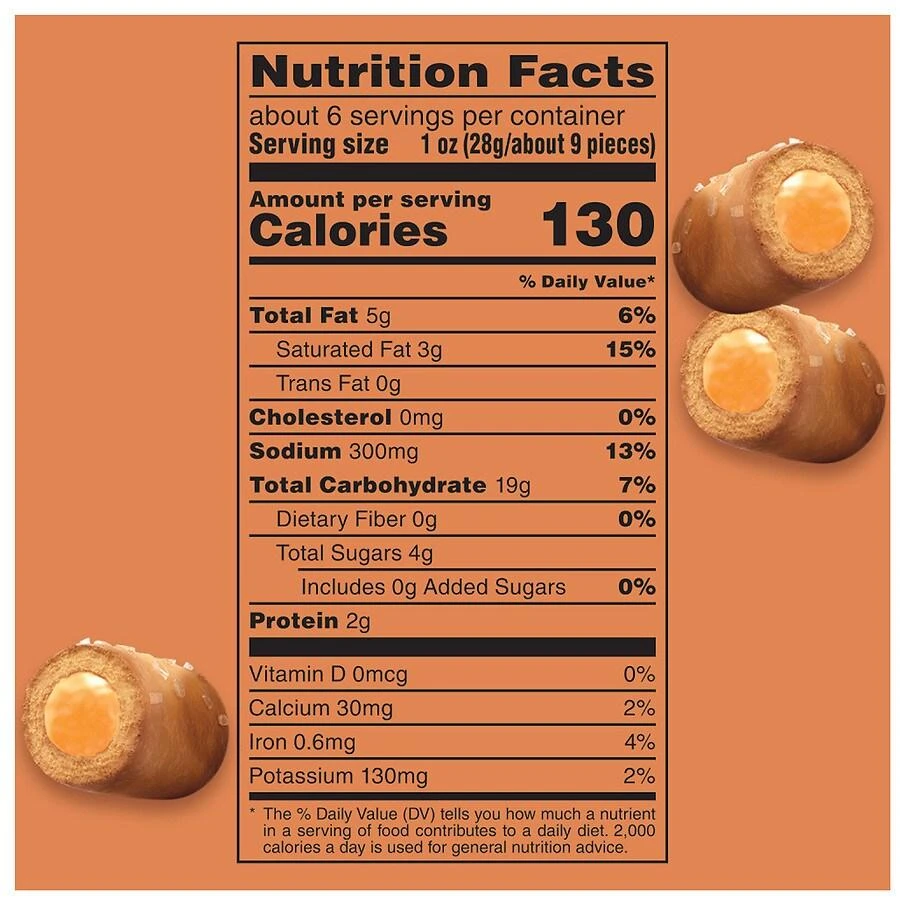 Combos Stuffed Cheddar Cheese Baked Pretzel Snacks 5
