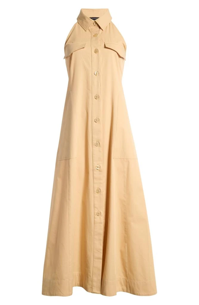Halogen Sleeveless Maxi Shirtdress 5