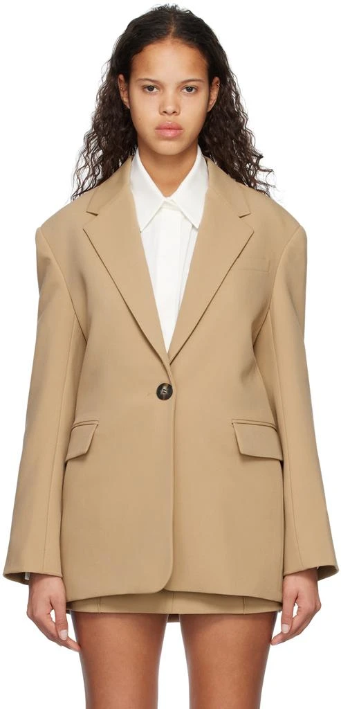 CAMILLA AND MARC Tan Sterling Blazer 1