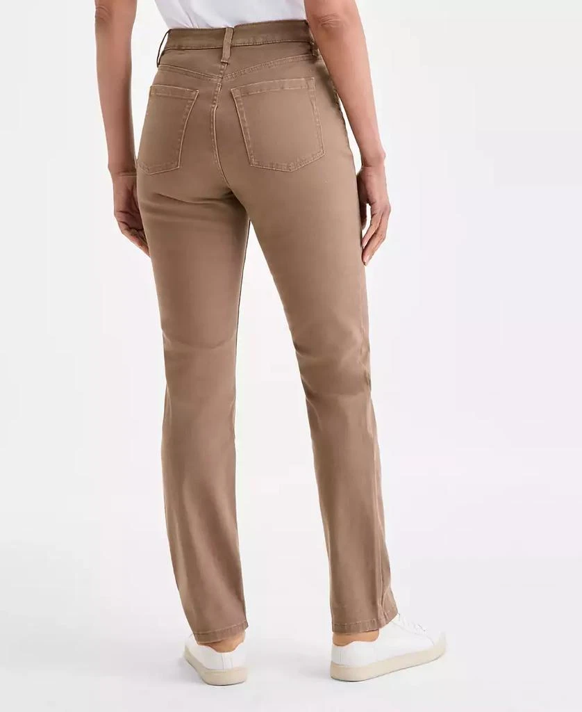 Style & Co Plus Size High-Rise Straight-Leg Pants, Exclusively at Macy's 2