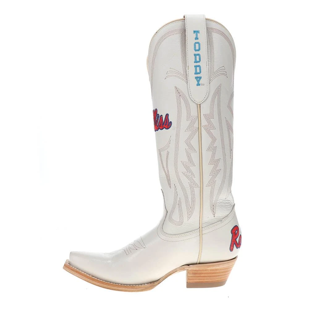 Gameday Boots University of Mississippi Gameday Embroidered Snip Toe Cowboy Boots 5