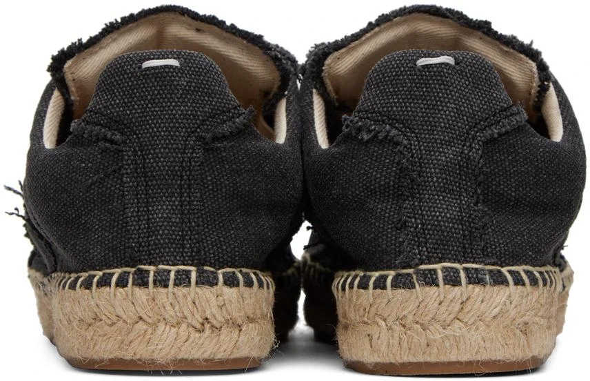 MAISON MARGIELA Black Replica Espadrilles 2