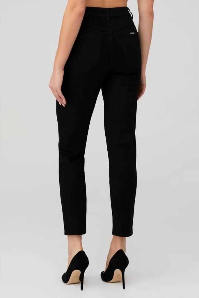 Rolla's Dusters Comfort Pant In Rinse Black