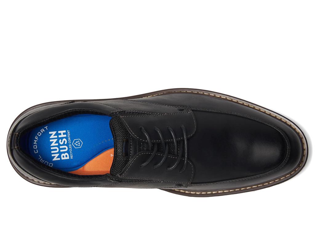 Nunn Bush Griff Moccasin Toe Oxford Lightweight and Comfortable for All Occasions Leather Lace Up