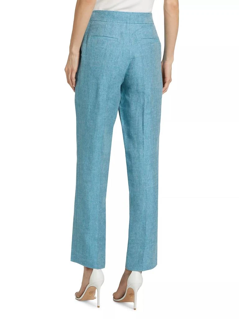 Tahari Kenna Cotton Straight-Leg Pants 5