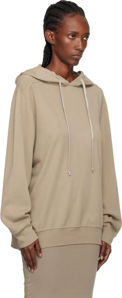 Rick Owens Taupe Concordians Oversized Hoodie 2