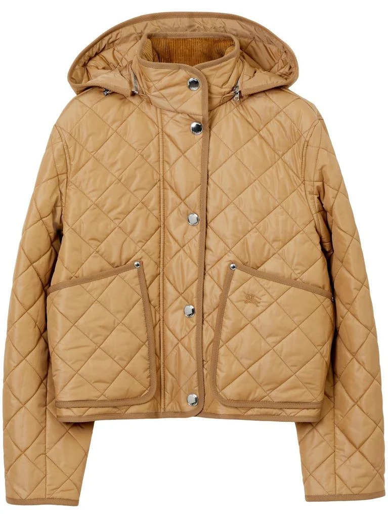 Burberry BURBERRY - Quilted Hooded Jacket 1